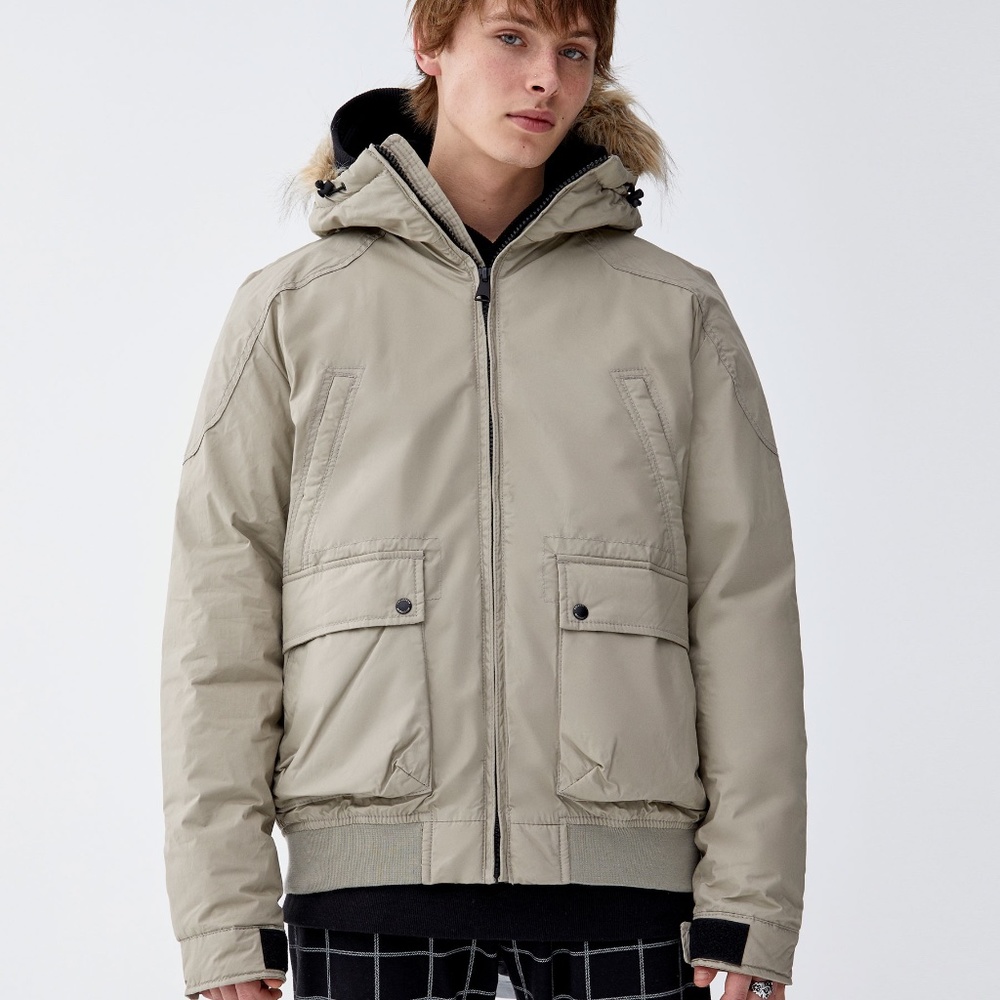 Hooded Puffer Coat